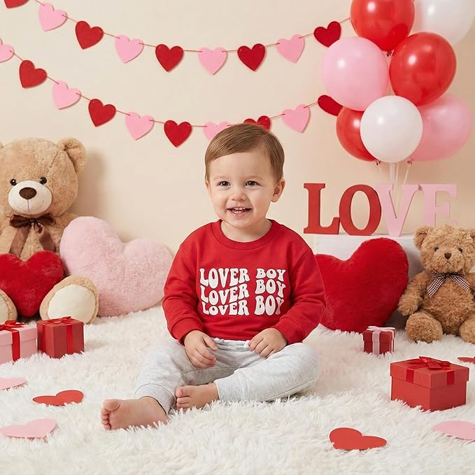 CIYCUIT Toddler Baby Boy Clothes Long Sleeve Sweatshirt Pants Set Fall Winter Outfits
