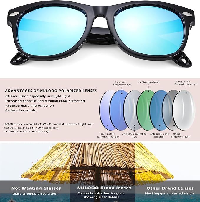 Polarized Baby Sunglasses with Strap - Unbreakable Flexible Infant Sunglasses for Toddlers Age 0-24 Months