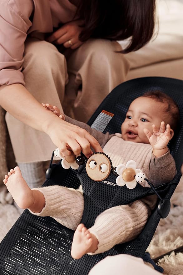 BabyBjörn Toy for Bouncer, Googly Eyes Black & White