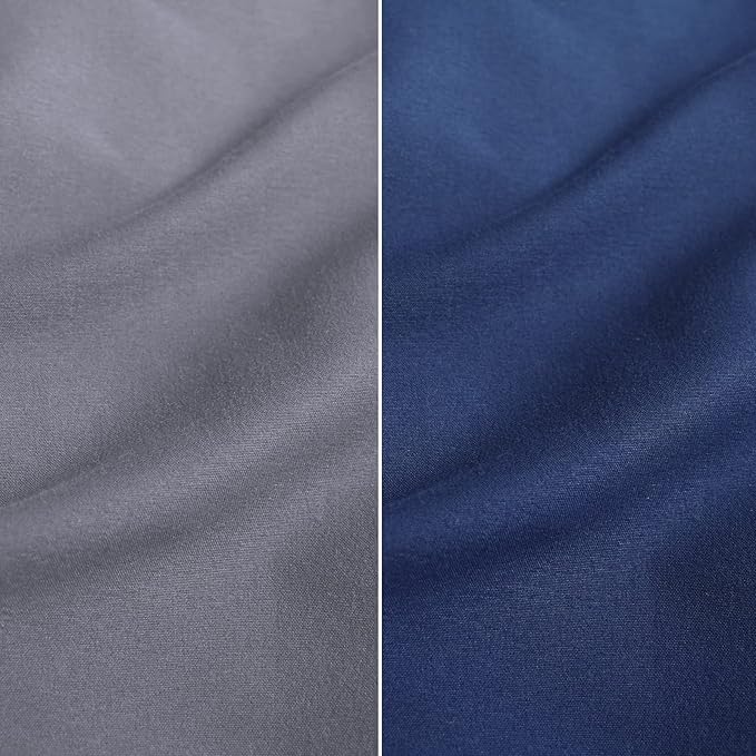 Biloban Pack and Play Sheets Fitted, 2 Pack Pack and Play Sheet Fits for Graco Pack n Play Mattress, Neutral Playard Sheets for Baby Boys and Girl