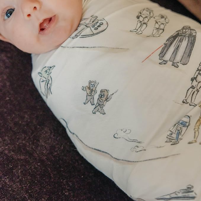 Copper Pearl Large Premium Knit Baby Swaddle Receiving Blanket Tatooine