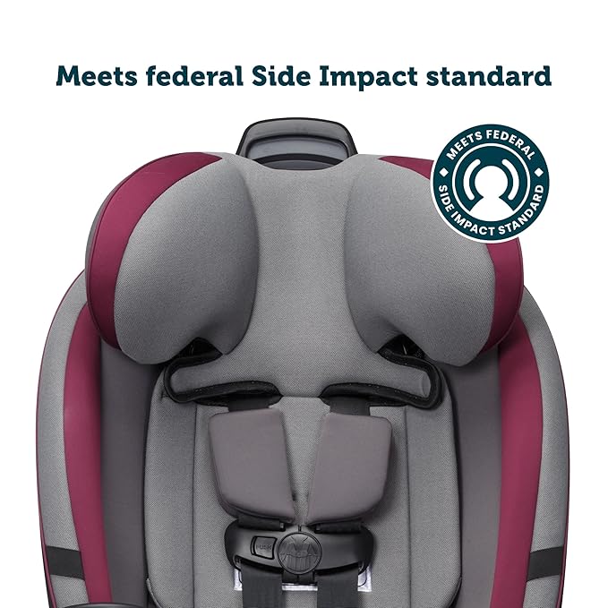 Safety 1st Grow and Go Extend ‘n Ride LX All-in-One Convertible Car Seat, Winehouse