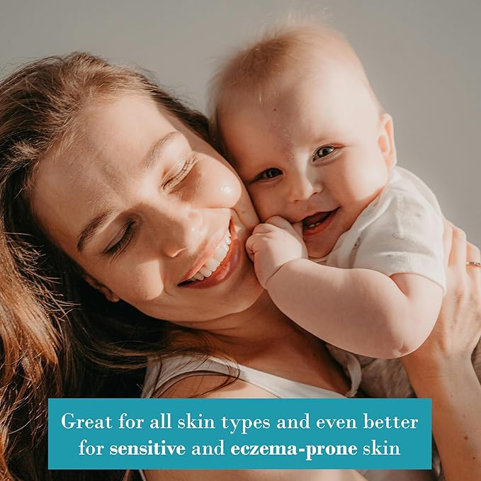 Original Sprout Scrumptious Baby Cream for Sensitive Skin & Diaper Rash, Gentle Non-Greasy Baby Lotion with Zinc Oxide & Calendula, Moisturizing Face & Body Cream, 8 fl oz, (Pack of 2)