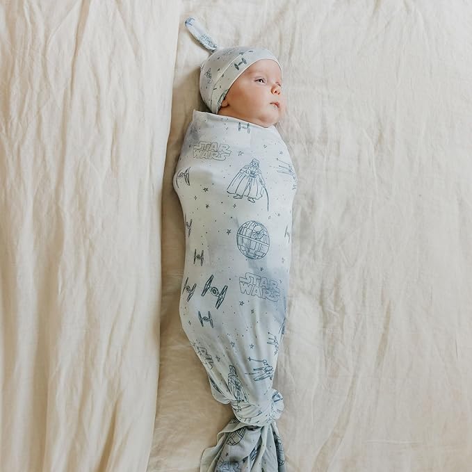 Copper Pearl Large Premium Knit Baby Swaddle Receiving Blanket Empire