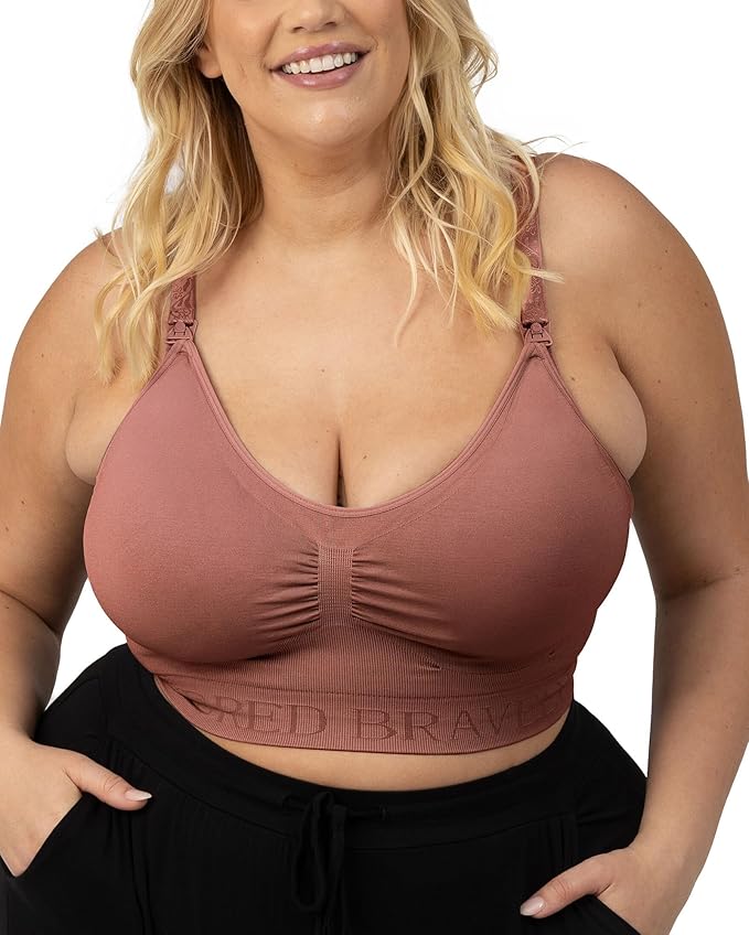 Kindred Bravely Sublime Seamless Nursing Bra | Wireless Maternity & Postpartum Bra