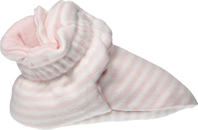Burt's Bees Baby Unisex Booties Organic Cotton Newborn Essentials Shoes for Infants