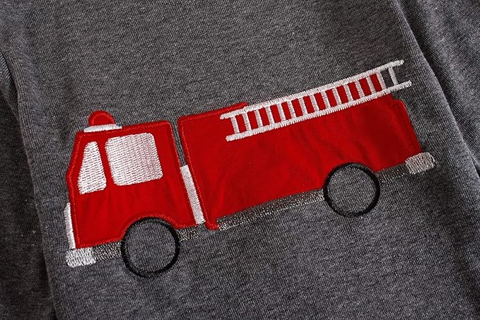 Family Feeling Little Big Boy Pajamas Sets 100% Cotton Pjs Kids Jammies