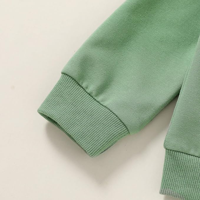 Fall Outfit for Toddler Boy Girl Long Sleeve Bear Sweatshirt Pant Sets Winter Pullover Clothes
