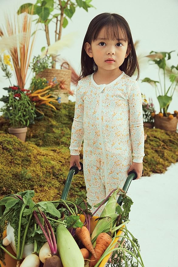 moimoln Modal Cotton Infant Toddler Boys Girls One-Piece Snug fit Romper Playsuits