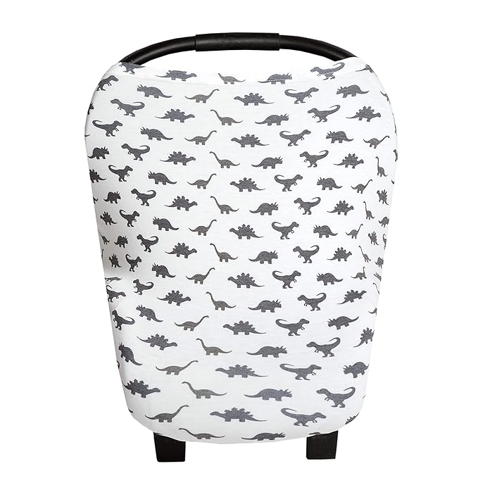 Copper Pearl Multi-Use Cover: Car Seat Covers, Nursing Cover, and Stroller Cover for Sun - Stretchy Fabric, All-Season Use, Stylish Designs, Easy Access for Moms - Wild