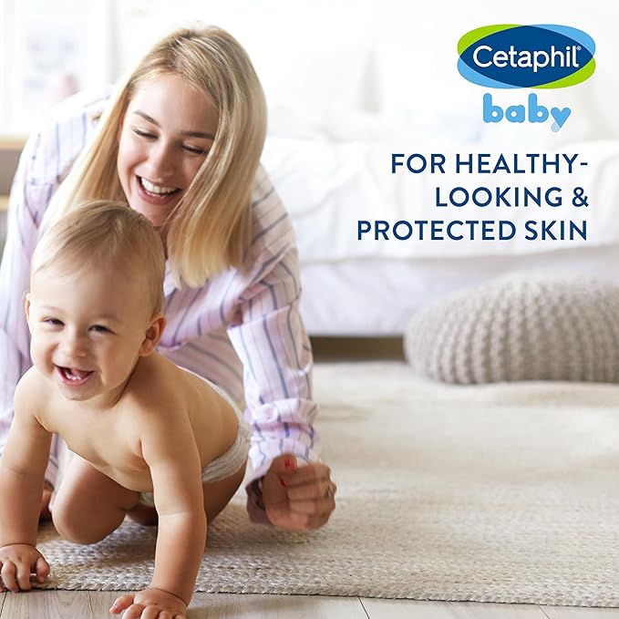 Cetaphil Baby Daily Lotion with Organic Calendula, Hypoallergenic, Sweet Almond & Sunflower Oils,6.7 Fl. Oz (Packaging May Vary)