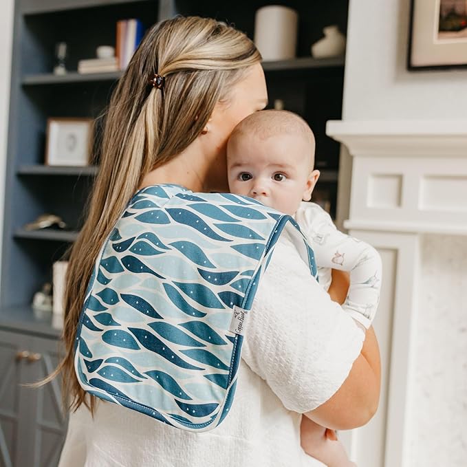 Copper Pearl Arctic Wonder Burp Cloth Set