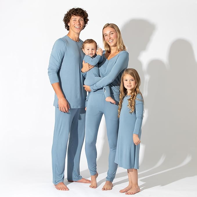 Bellabu Bear Convertible Footies for Baby Boys & Baby Girls, Family Matching Pajamas, Rayon from Bamboo