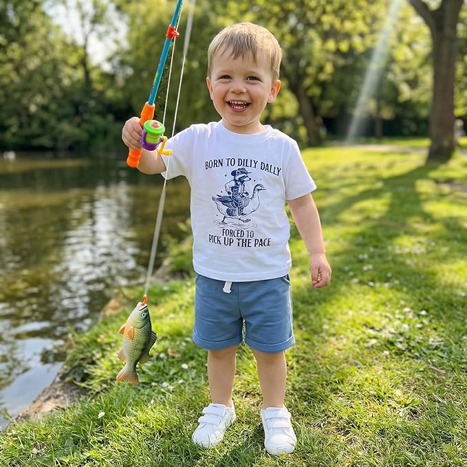 WZTYYDS Toddler Baby Boy Summer Clothes 2T 3T 4T 5T Boys Outfit Letter Truck Short Sleeve T-Shirt Tops + Shorts Set
