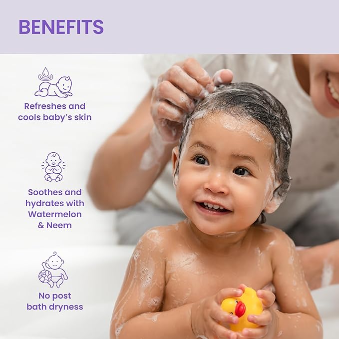 Himalaya Refreshing Baby Bar, Gentle Herbal Cleanser for Baby’s Delicate Skin, Soothes and Hydrates, No Post-Bath Dryness, Adds Freshness, Clinically Studied, 4.41 oz (125g) 3 Pack