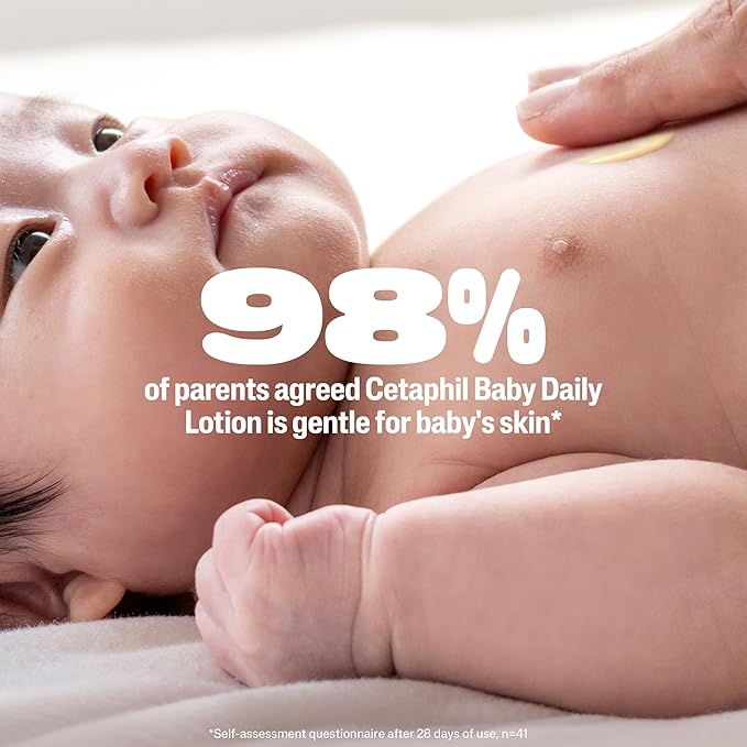 Baby Daily Lotion with Organic Calendula |Vitamin E | Sweet Almond & Sunflower Oils |13.5 Fl. Oz