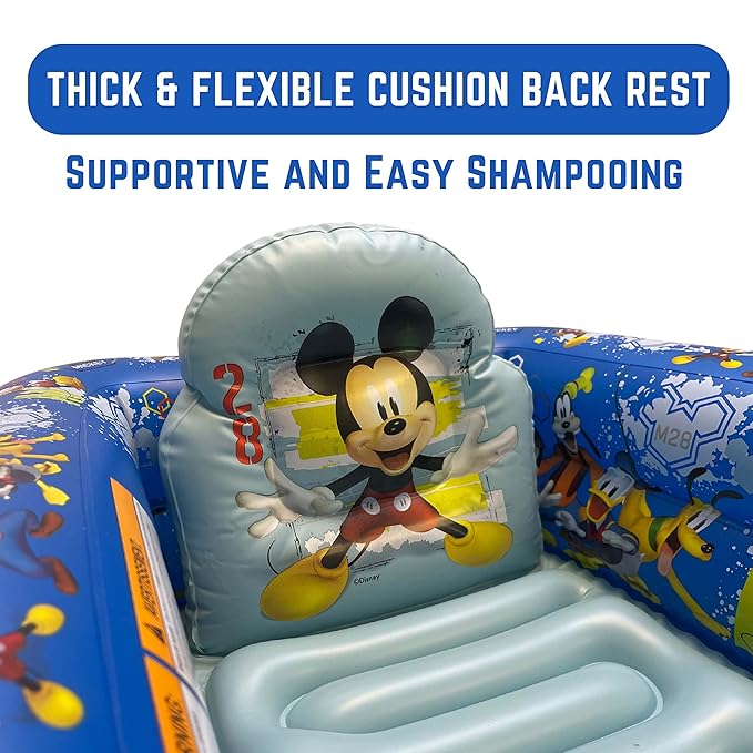 Disney Mickey Mouse Go for It Inflatable Tub - Baby Bathtub