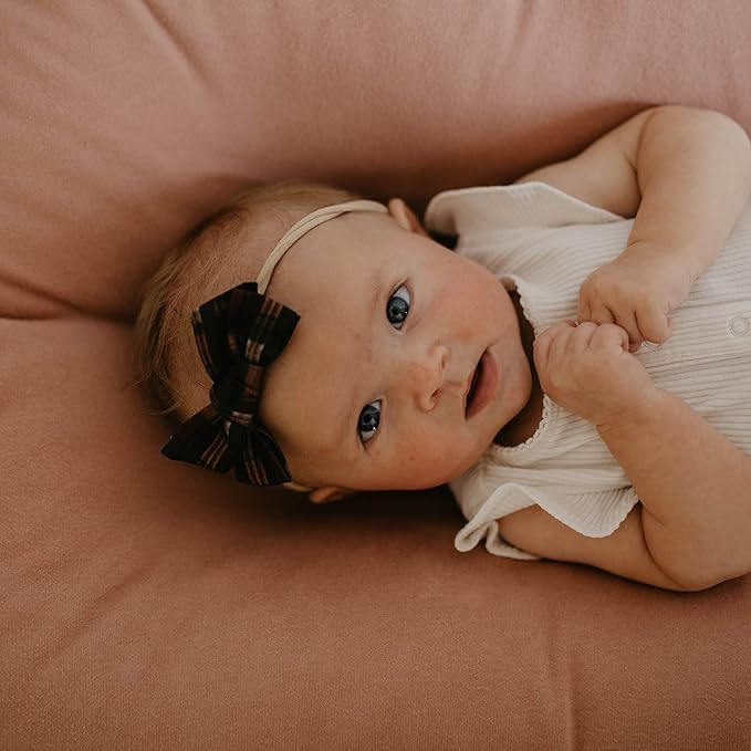Parker Baby Girl Headbands and Bows, Assorted 10 Pack of Hair Accessories for Girls - "The Anne Set"