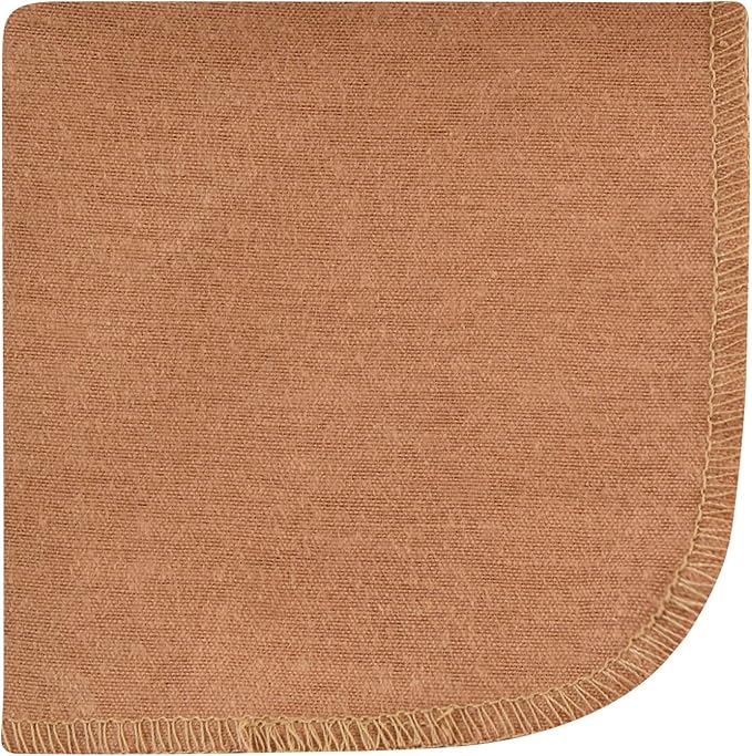 Hudson Baby Unisex Baby Flannel Cotton Washcloths, Desert Cactus 12 Pack, One Size