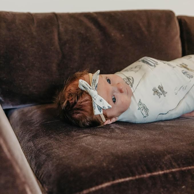 Copper Pearl Large Premium Knit Baby Swaddle Receiving Blanket Tatooine