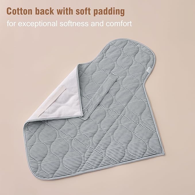 UTEX Baby Portable Changing Pad, Waterproof & Wipeable Diaper Changing Mat with Carrying Bag, Foldable Changing Mat for Travel, Newborn Shower Gifts