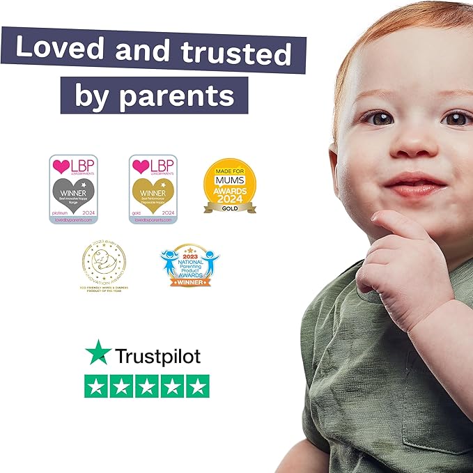 Pura Size 5 Eco-Friendly Diapers (24-35lbs) Totally Chlorine Free (TCF) Hypoallergenic, Soft Organic Cotton, Sustainable Comfort, 12 Hours Leak Protection, Allergy UK,1 Pack of 20 Diapers