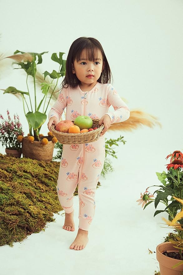 moimoln Modal Cotton Infant Toddler Boys Girls One-Piece Snug fit Romper Playsuits
