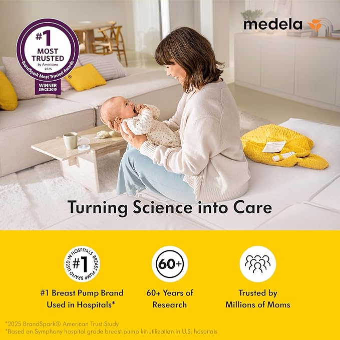 Medela Magic InBra Breast Shields, 2 Count of 21mm Breast Pump Flanges, Made Without BPA