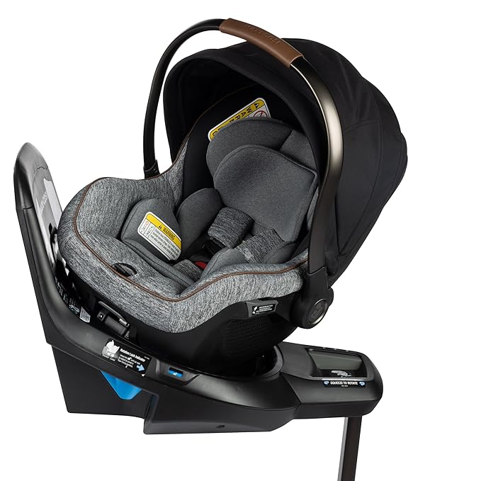 Maxi-COSI Peri™ 180 Rotating Infant Car Seat, Baby Car Seat Rotating Carseat, Swivel Car Seat, Onyx Wonder