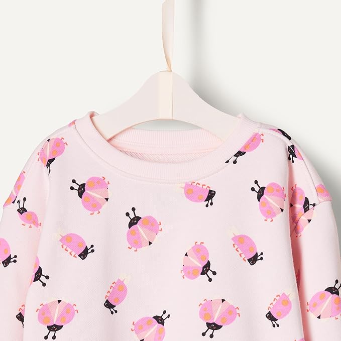 Amazon Essentials x Sofia Grainge Unisex Toddlers and Babies' Sweatshirt & Sweatpant Set