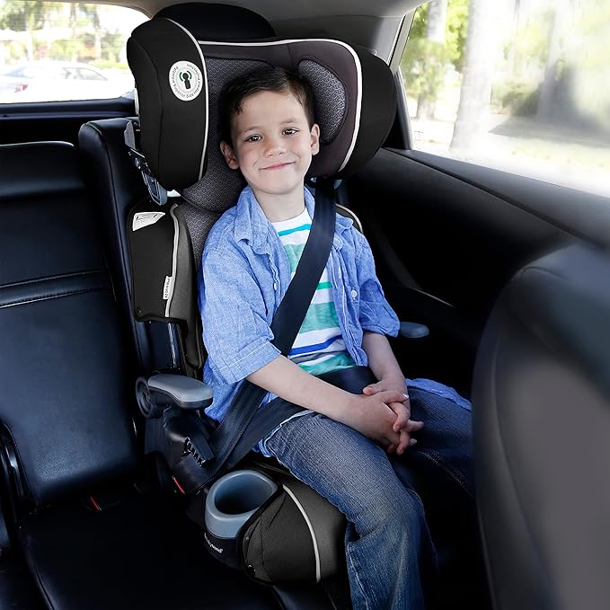 Baby Trend Protect 2-in-1 Booster Seat, Grey Tech