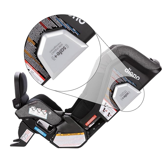 Diono Side Impact Pod - Compatible with Radian 3QXT SafePlus, 3QXT FirstClass SafePlus, 3QX SafePlus, 3RXT Safe Plus, 3R SafePlus, 1-Piece