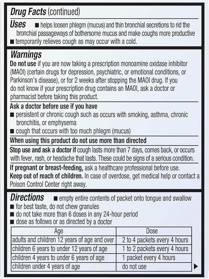 Mucinex Children's Chest Congestion Expectorant and Cough Suppressant Mini-Melts, Orange Cream, 12 Count (Packaging May Vary) (Pack of 2)