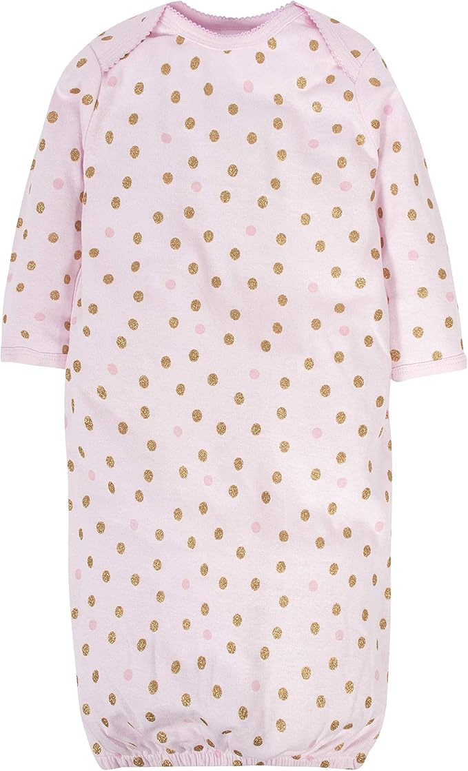 Gerber baby-girls 4-pack Sleeper Gown