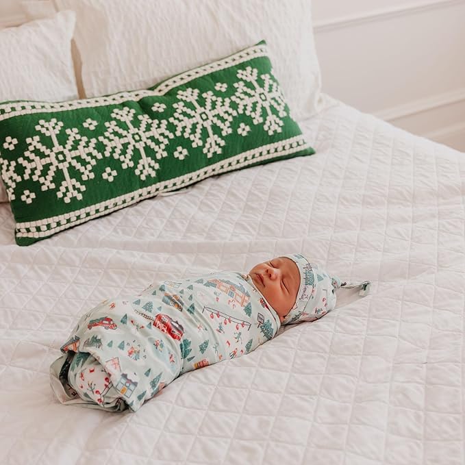Copper Pearl Snowy Slopes Knit Blanket Single