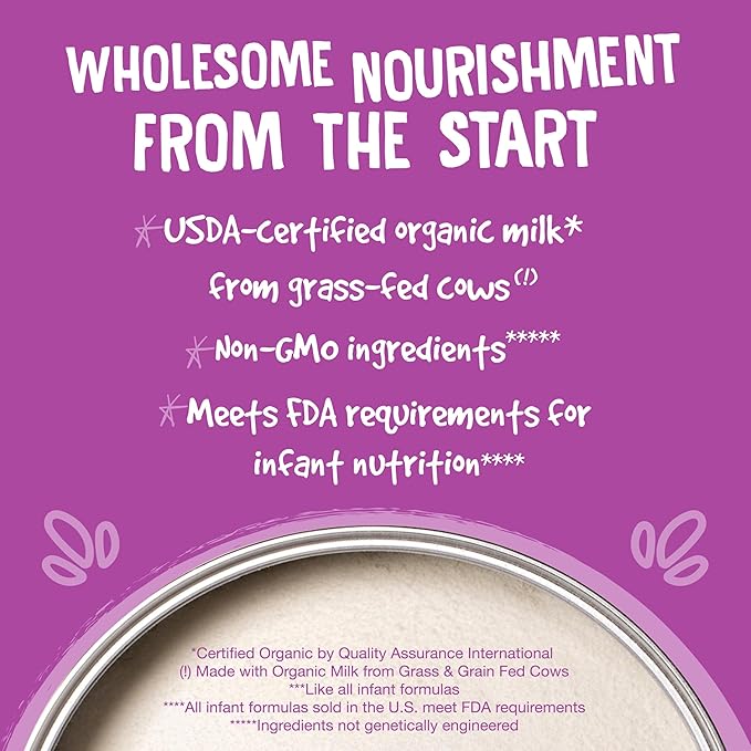 Earth's Best Organic Sensitivity Infant Formula with Iron, For Baby's First 12 Months, 32 oz (907 g)