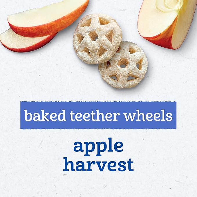 Gerber Teether Wheels, Apple Harvest, 1.48 Ounce (Pack of 6)