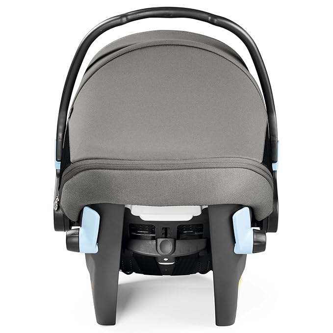 Peg Perego Primo Viaggio Nido - Rear Facing Infant Car Seat - Includes Base with Load Leg & Anti-Rebound Bar - for Babies 4 to 30 lbs - Made in Italy - Mercury