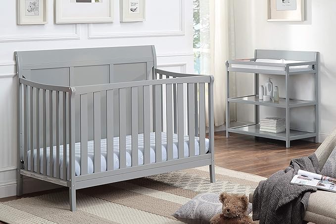 Suite Bebe Shailee Changing Table, Gray