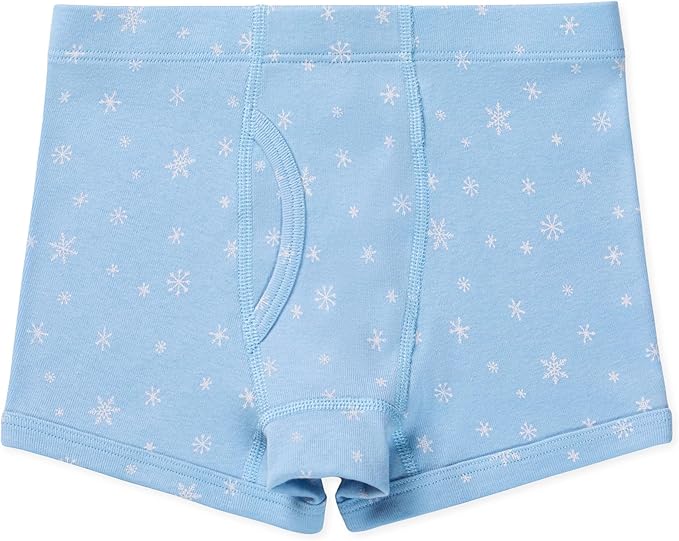 Lucky & Me Nolan Boys GOTS, Organic Cotton, Boxer Briefs, 7-Pack
