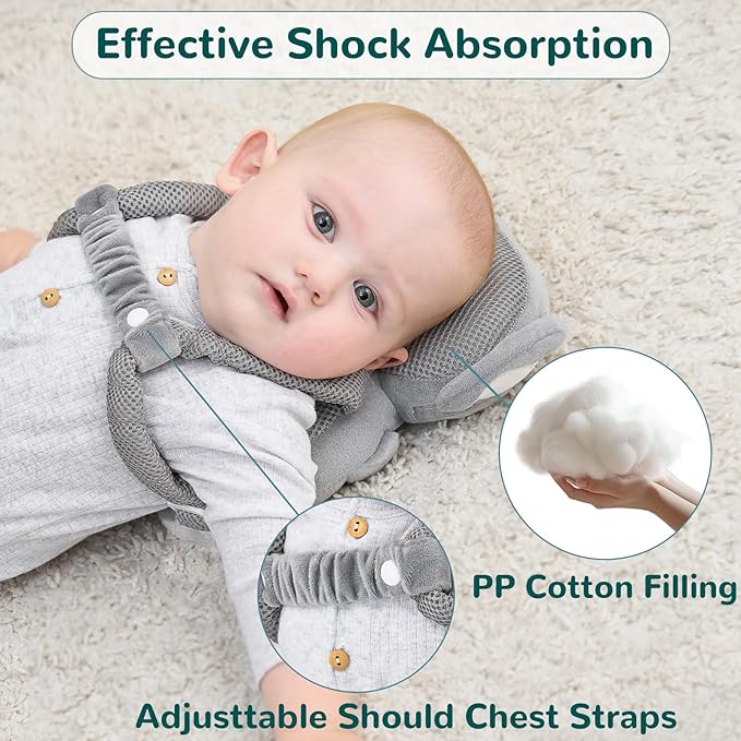 Baby Head Protector Backpack for Falling Crawling and Walking Toddler Essentials Harness Infant Koala Toys Helmets Baby Essentials Must Have 0.5-2 Years