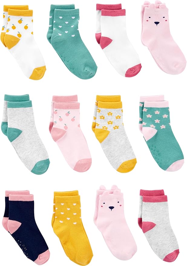 Simple Joys by Carter's baby-boys 12-pack Neutral Sock Low