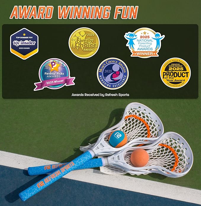 Mini Toss Lacrosse Sticks - Teen Boy Gifts & Outdoor Lacrosse Gifts - Beach Pool Games for Kids All Ages & Best Easter Gifts for Teen Boys Ages 6 7 8 9 10 11 12 + Year Old Boys Toys Gift Ideas 2026