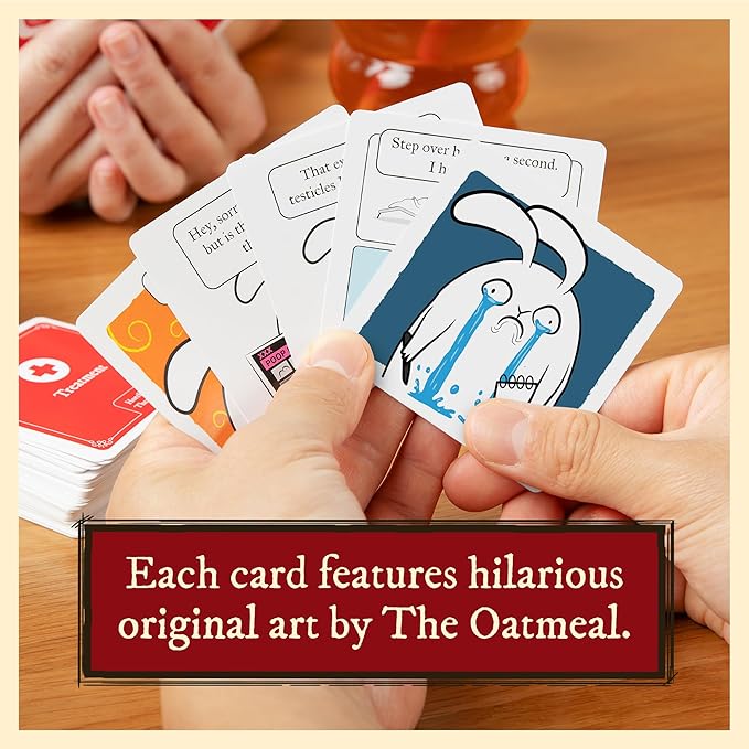 Horrible Therapist: Extra Horrible Edition by Exploding Kittens - A Card Game for 3-8 Players, Ages 17+ - Adult Party Game for Family Night
