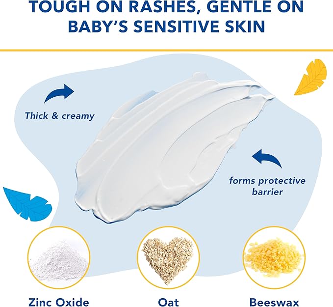 Triple Paste Diaper Rash Cream for Baby & Baby Spatula Bundle - 16 oz Zinc Oxide Ointment and Spatula Treatment, Soothe and Prevent Rash with a Pediatrician-Recommended Hypoallergenic Formula