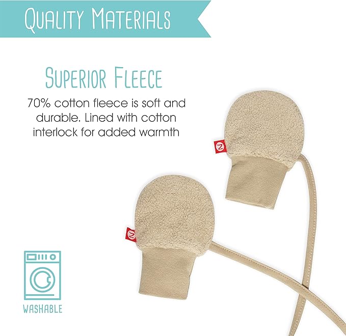 Zutano baby-boys Fleece Mittens