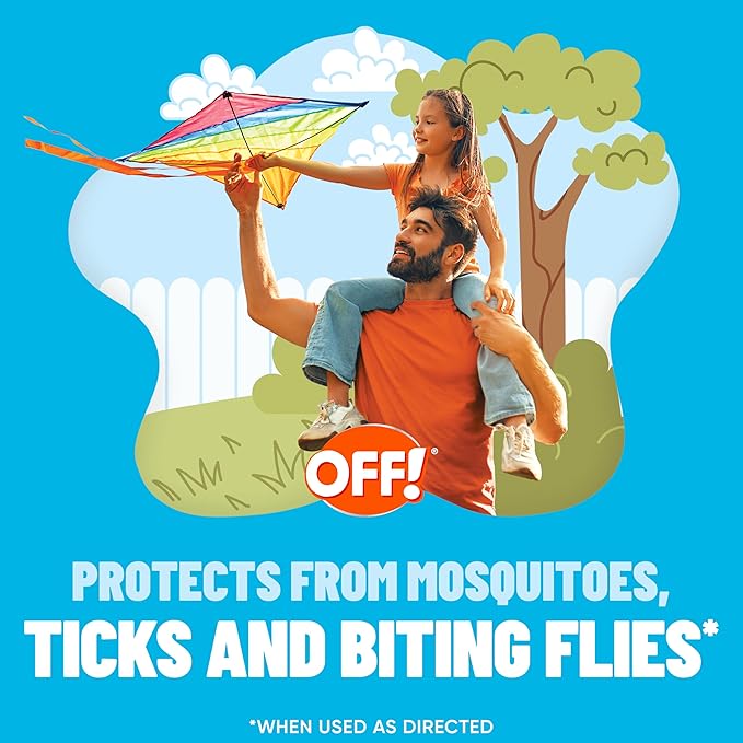 Off! Insect Repellent Aerosol for Adults & Kids, Fragrance-Free Picaridin Bug Spray for Everyday DEET-Free Protection from Mosquitoes and Ticks, 7.5 Oz