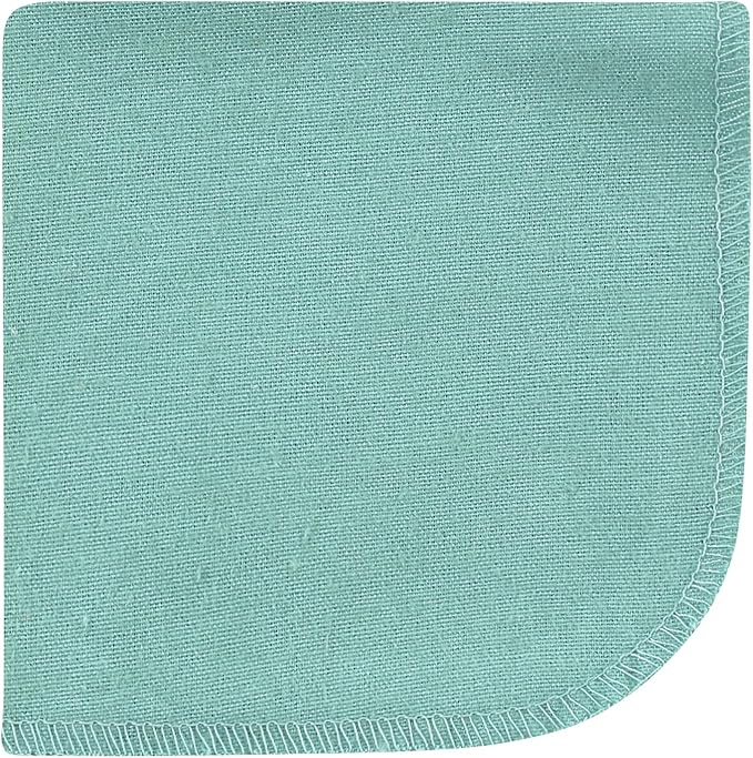 Hudson Baby Unisex Baby Flannel Cotton Washcloths, Desert Cactus 10 Pack, One Size