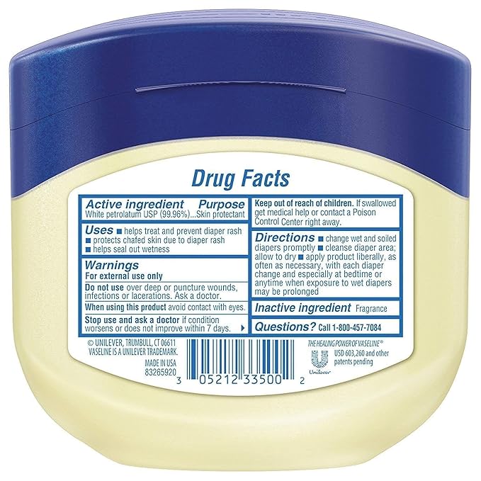 Vaseline Blueseal Gentle Protective Jelly 250ml - Baby