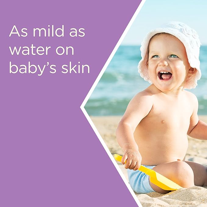 Aveeno Baby Continuous Protection Zinc Oxide Mineral Sunscreen Lotion for Sensitive Skin,Broad Spectrum SPF 50,Tear-Free,Sweat- & Water-Resistant,Paraben-Free,Travel-Size,3 fl. oz,(Pack of 2)